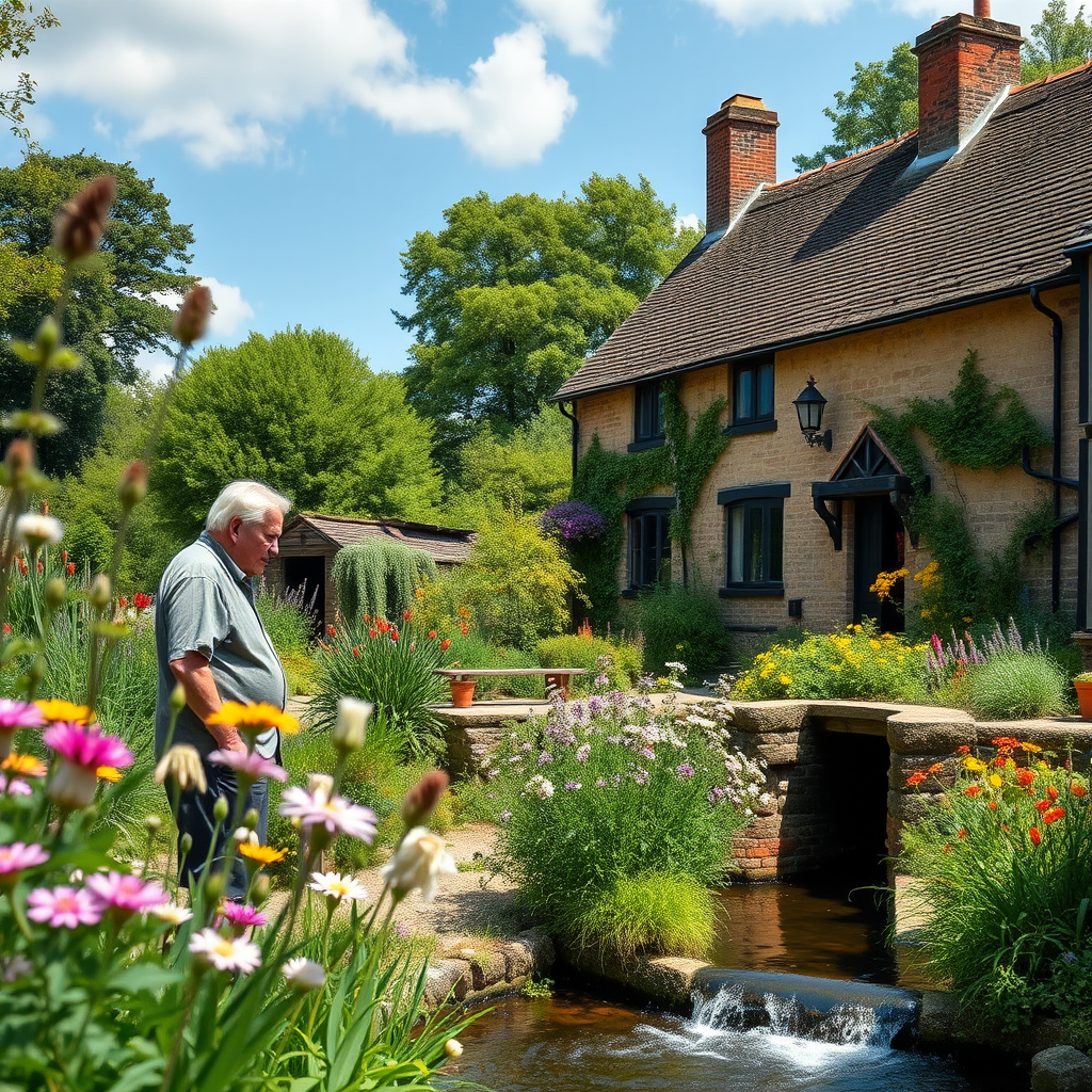 Sir David Attenborough to explore Oxfordshire garden for new BBC show this week